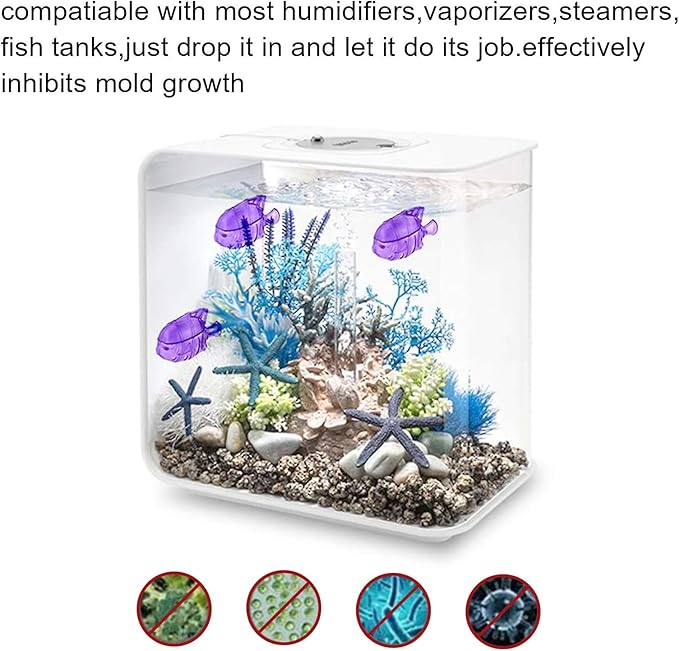 2 Pack Humidifier Fish Cleaner for Humidifier Water Treatment, Universal - Image 2