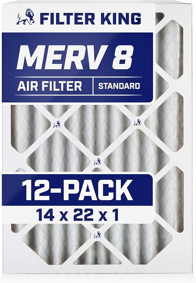 Filter King 14x22x1 Air Filter Dust & Allergy Control AC Furnace Filters by FilterKing
