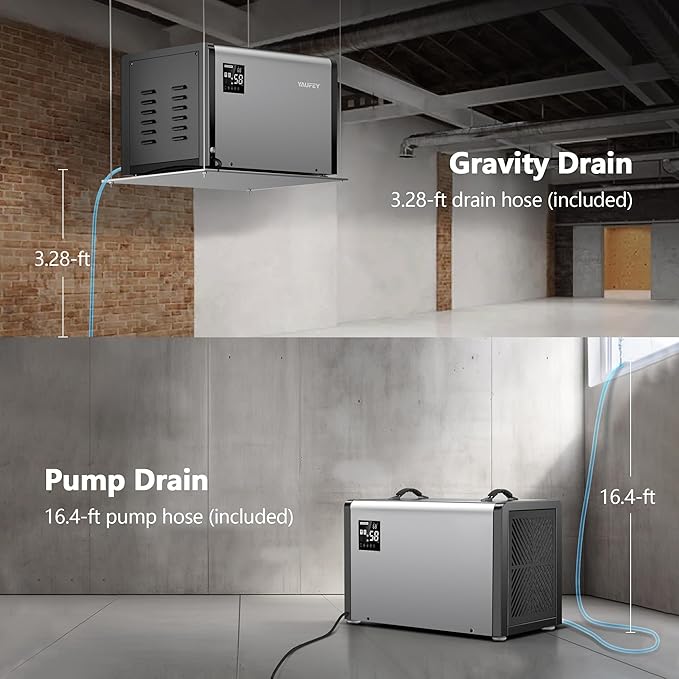 Yaufey 158 Pints Commercial Dehumidifier - Image 4