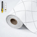 Shelf and Drawer Liner for Kitchen Cabinet, 24 in x 10 FT Non-Adhesive Rhombus by GTJ