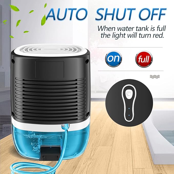 Dehumidifiers for Home 27oz Small Auto Shut off Dehumidifiers - Image 3