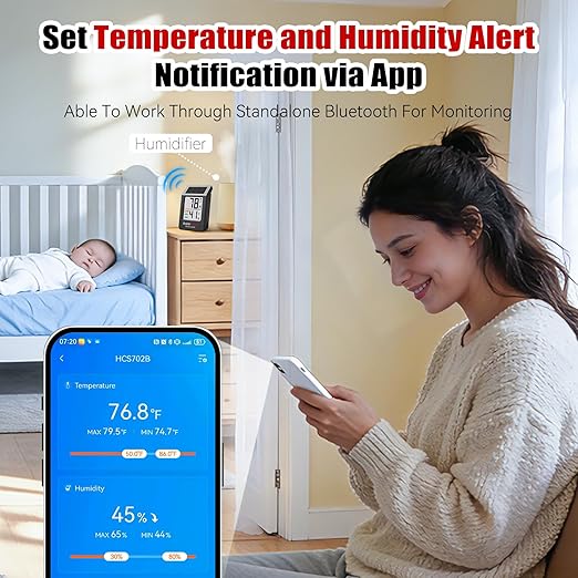 BaldrTherm Bluetooth Thermometer Wireless, Smart Thermometer - Image 4