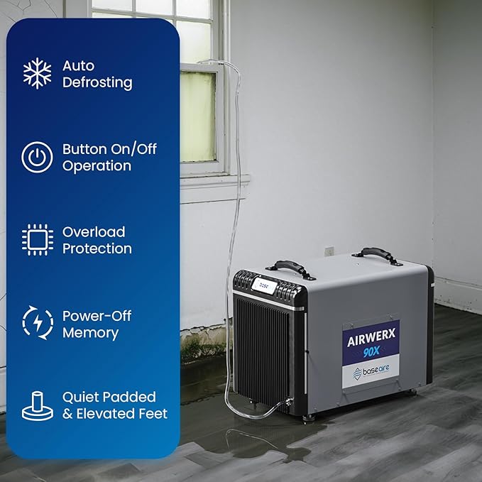 BaseAire 198 Pints Dehumidifier - Image 7