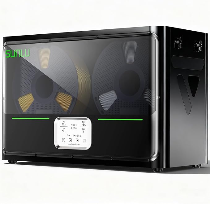 SUNLU Official Filament Dryer S4, 4 Spools Capacity, Efficient Heating to 70℃ by SUNLU
