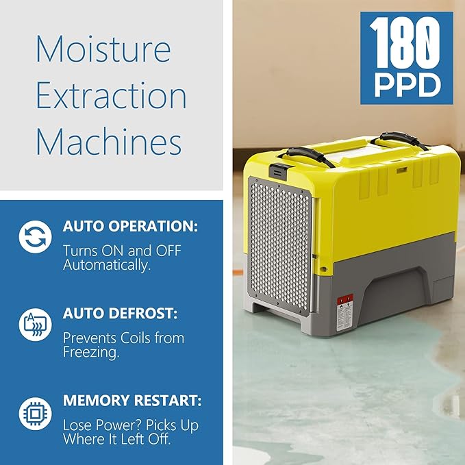 ALORAIR 180PPD LGR Commerical Dehumidifier - Image 3