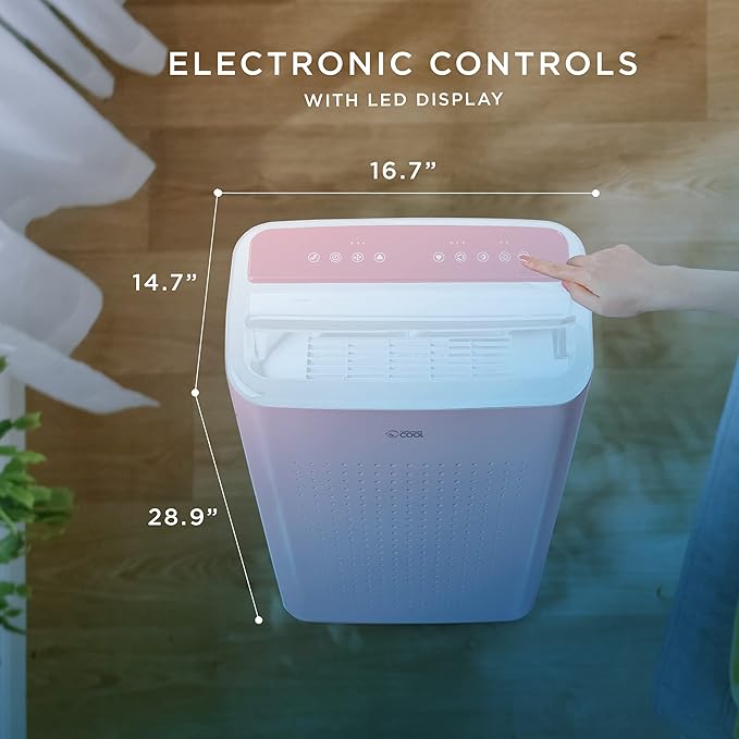COMMERCIAL COOL Portable Air Conditioner, Dehumidifier & Fan, Portable Air - Image 7
