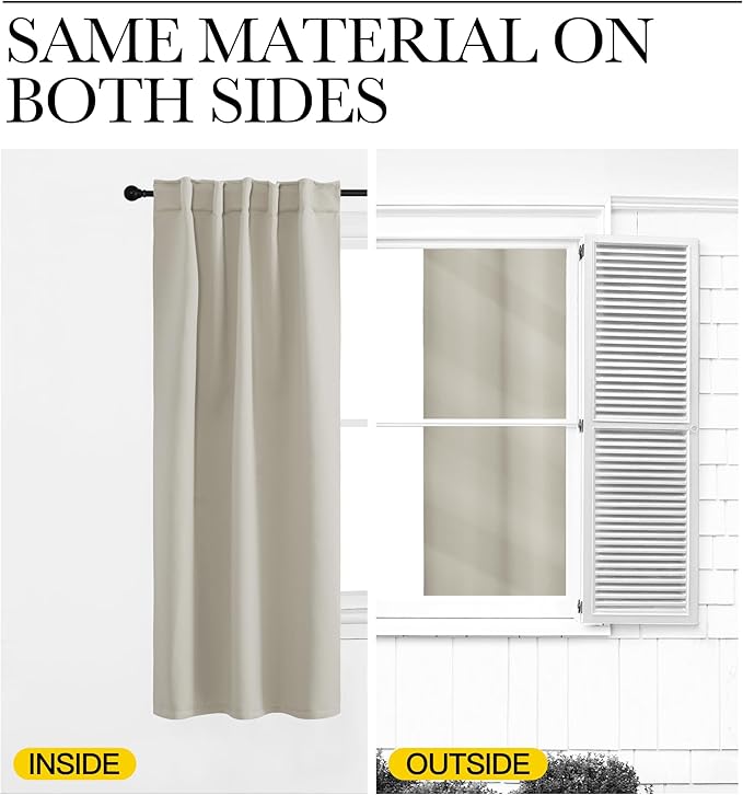 NICETOWN Blackout Curtain Panels - Image 6