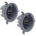 4'' Old Work Round Electrical Box, One-Gang Grey PVC Junction Box, 18 Inch by AirmontProducts