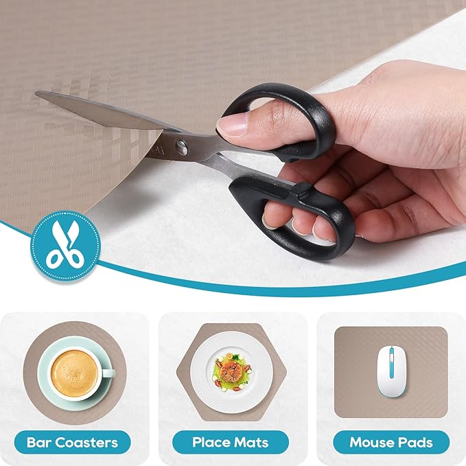 Shelf Liners for Kitchen Cabinets Refrigerator Liners Waterproof & Oil-Proof - Image 5