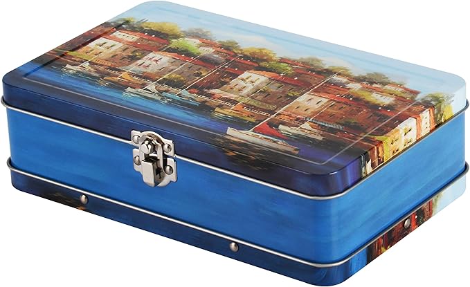 DAHO Metal Storage Box with Hinge - Image 5