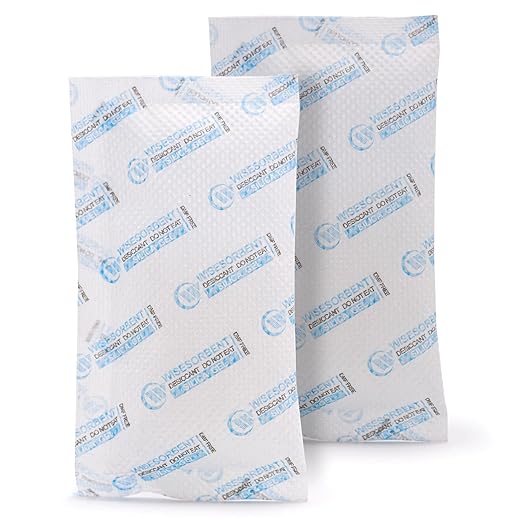 Silica Gel Packets, 20 Gram 90 Packs Dessicant Packets by Wisesorb