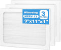 3 Packs 9 x 11 x 1 Dehumidifier Filter MERV 13 Compatible by Betterlifeishere