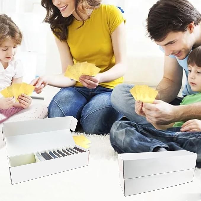 IOKUKI 10-Pack Trading-Card Storage Box, 14.4 INCH Horizontal - Image 2