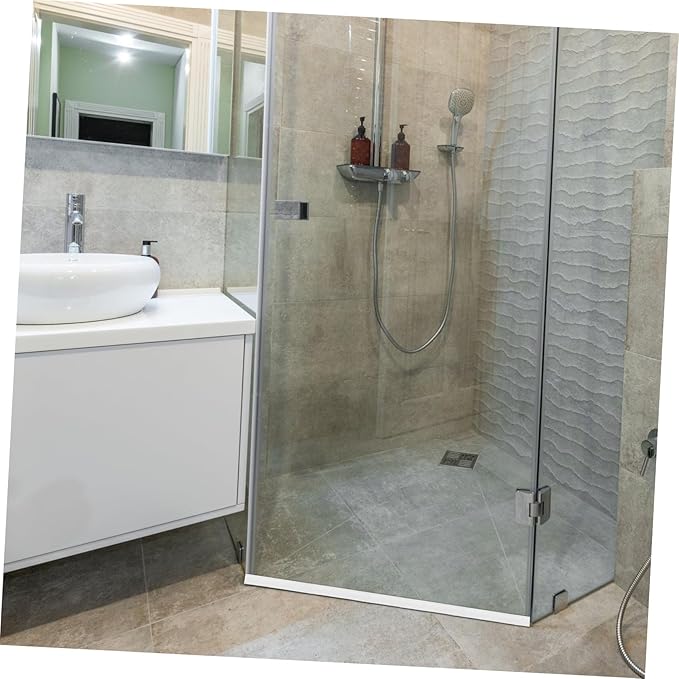 Bathroom Strip Shower Drain Accessories Toilet Sealing Strip Curved Water - Image 8