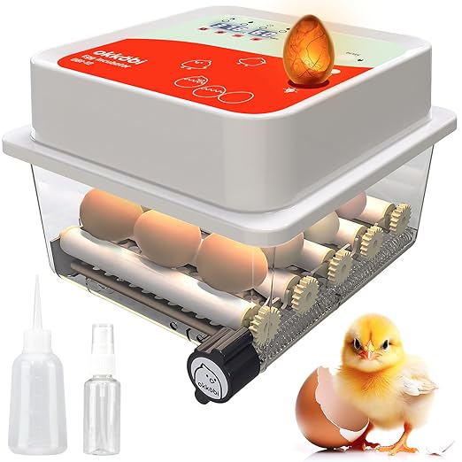 OBI-12 Incubator for Hatching Eggs – 36 Eggs, Stable Temperature & Humidity by OKK%C3%96BI