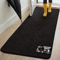 GORILLA GRIP SOAKSTOPPER Dog Door Mat, 70x24 Machine Washable Rug Absorbent by GorillaGrip