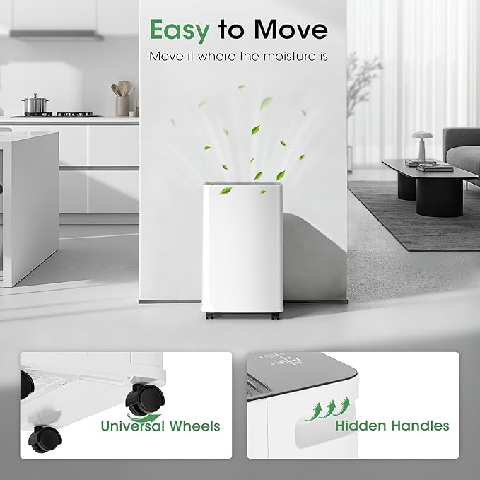 2500 sq.ft Dehumidifier for Basement, Smart APP WiFi Control, 35 Pint - Image 8