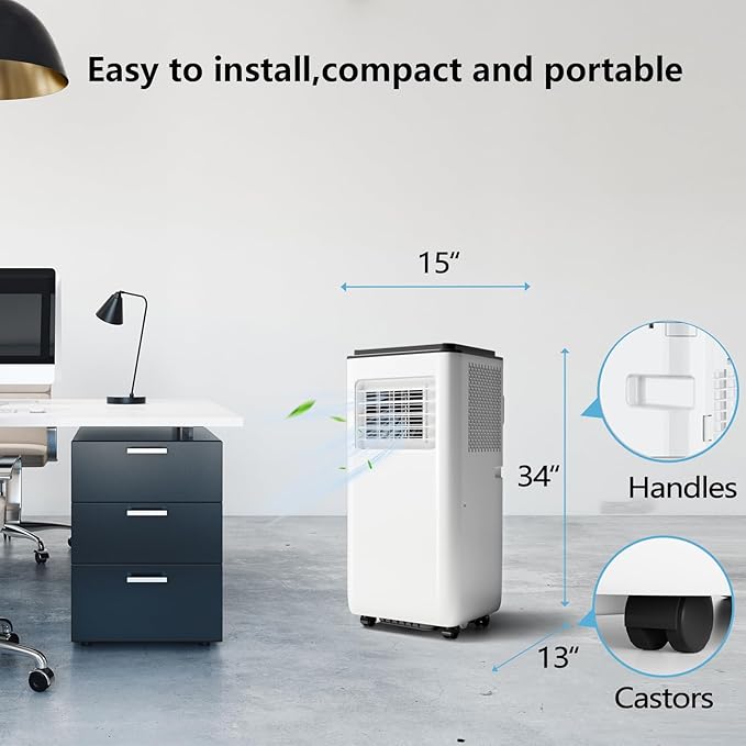10, 000 BTU Portable Air Conditioner 3IN1 AC Unit - Image 7