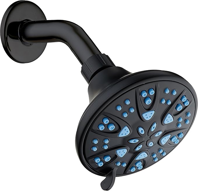 AquaDance Antimicrobial – Anti-Clog High-Pressure 6-Setting Head - Image 9