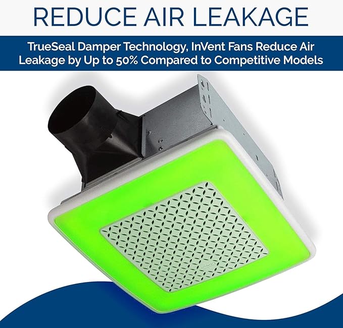 Broan-NuTone AER110RGBL ChromaComfort 110 CFM Ventilation Fan - Image 5