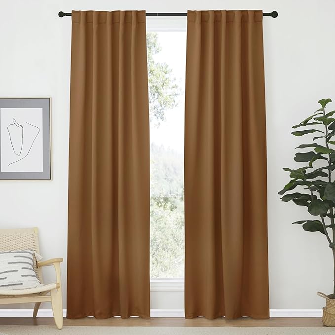 NICETOWN Blackout Curtain Panels Window Draperies by NICETOWN