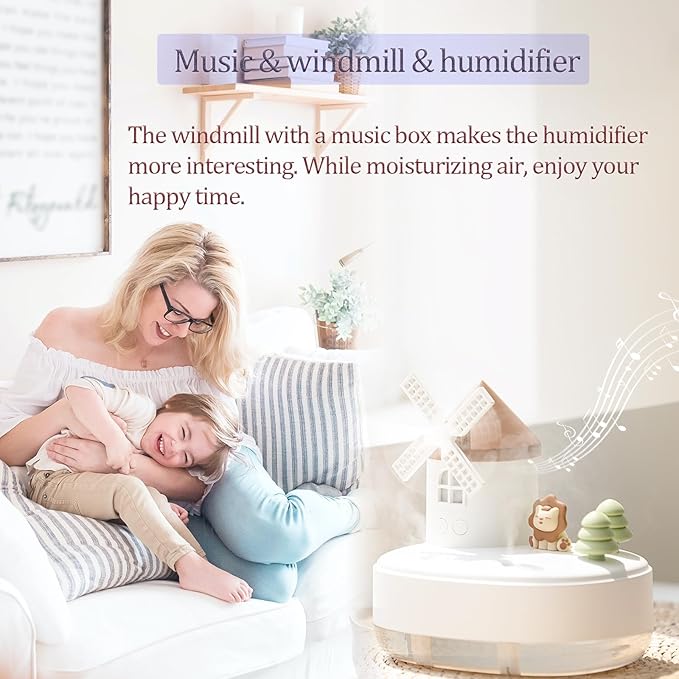 Humidifier for Bedroom, Portable Humidifier, Baby humidifier - Image 2