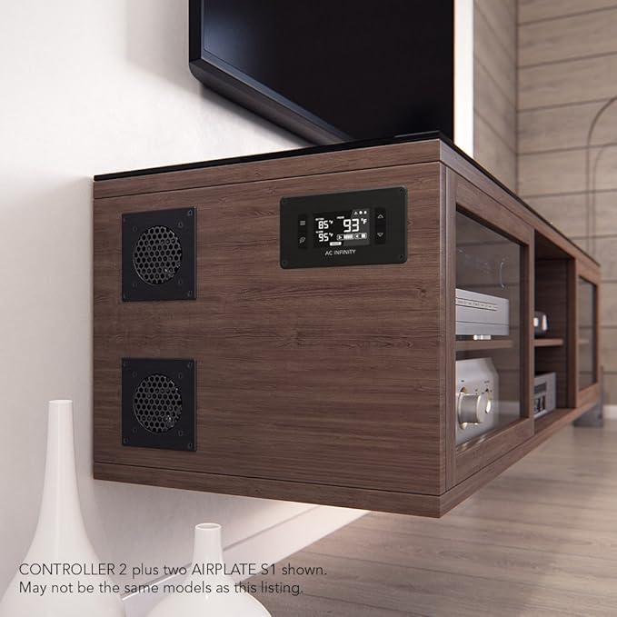 AC Infinity AIRPLATE S5, Quiet Cooling Fan System 8" - Image 7