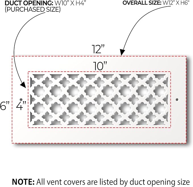 SABA Home Decor Air Vent Cover Grille - Image 2