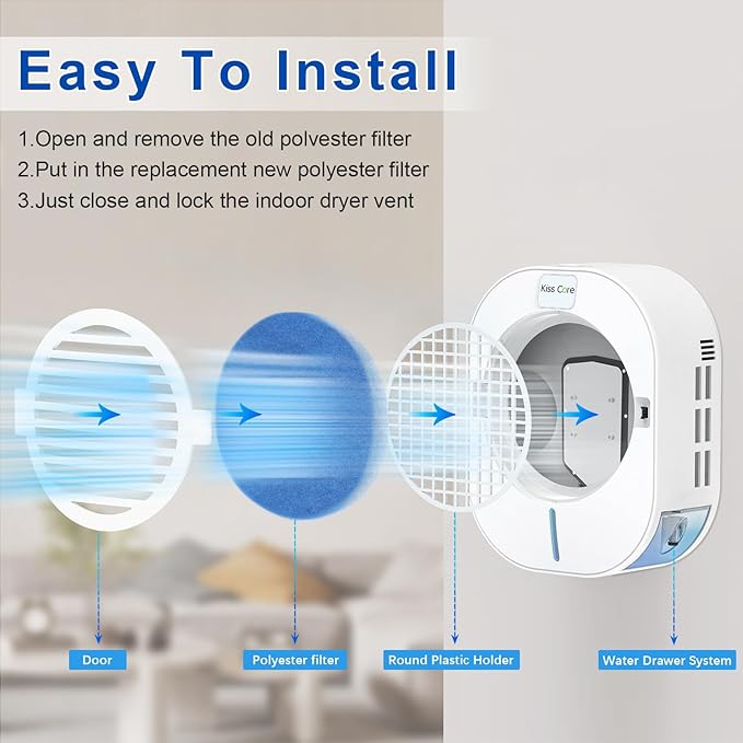 10 Pack Polyester Filter Replacement - Image 5