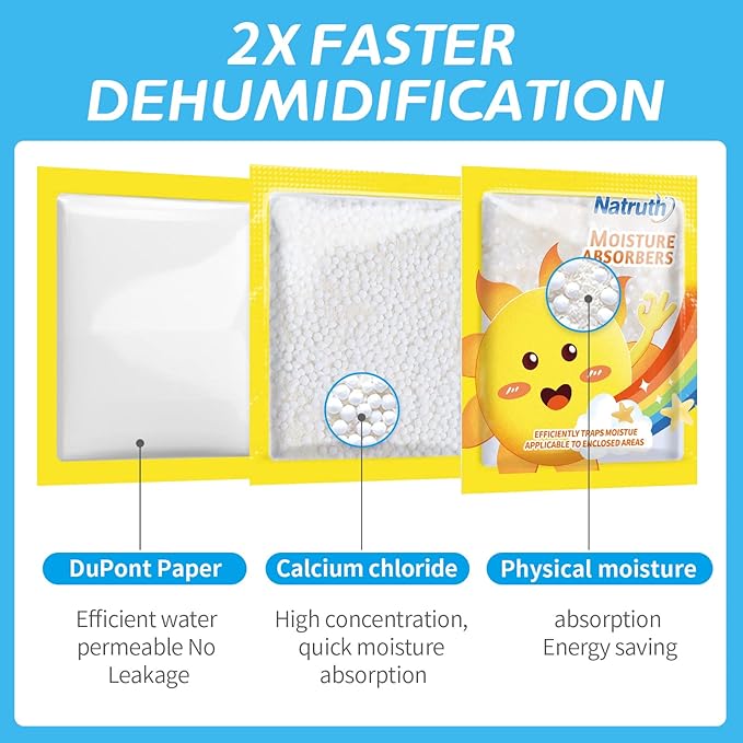NATRUTH 12-PACK Moisture Absorber Bags - Image 3