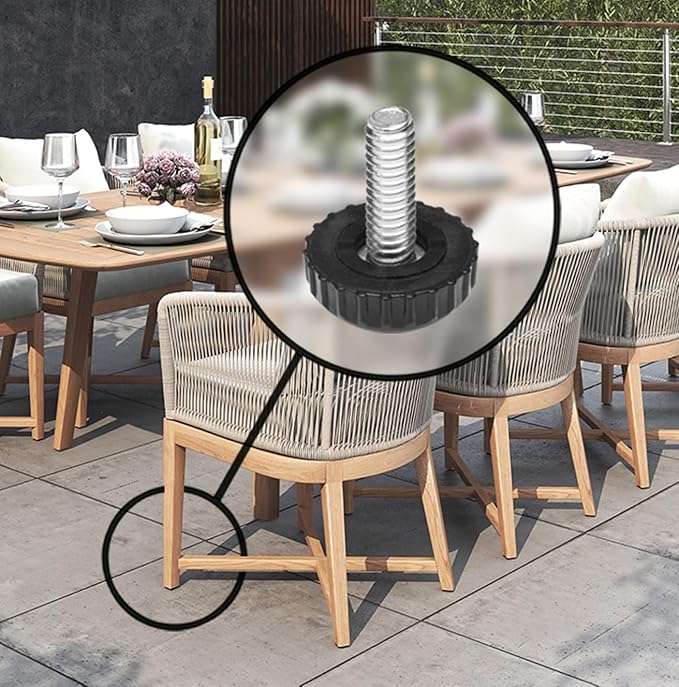 Slipstick Gorilla Outdoor Adjustable Furniture Levelers Weatherproof Screw in - Image 6