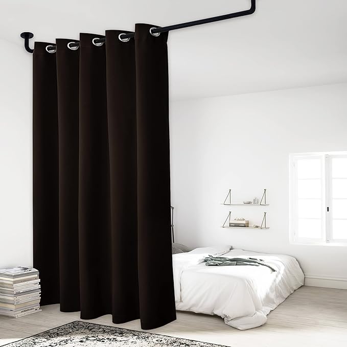 NICETOWN Extra Wide Patio Door Curtain, Super Heavy-Duty Thermal Sliding Glass - Image 9