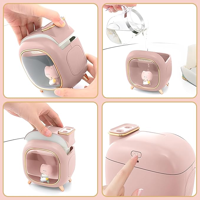Cute Pet Humidifier, 13.5oz Creative TV Humidifier, USB Plug in Use, Desktop - Image 3