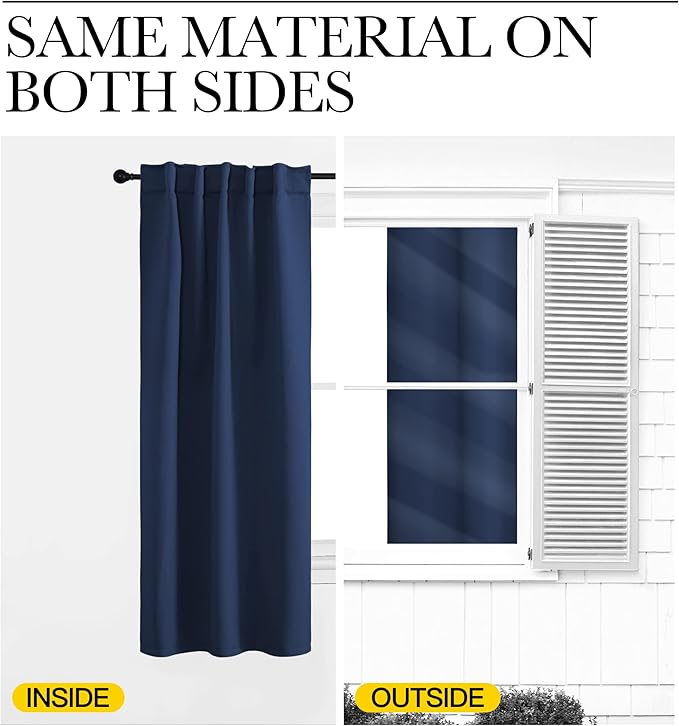 NICETOWN Blackout Curtains Window Drapes - Image 7