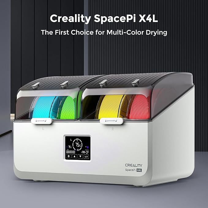 Creality Filament Dryer Box 4 Spools, Space Pi X4L Filament Storage Box - Image 3