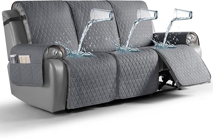 TAOCOCO 100% Waterproof Recliner Cover, Non-Slip Washable Reclining Couch Cover by TAOCOCO
