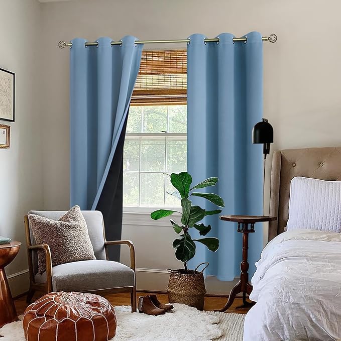 BGment Thermal Insulated 100% Blackout Curtains - Image 2