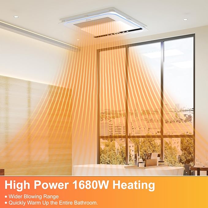 4 in 1 Bathroom Exhaust Fan - Image 6