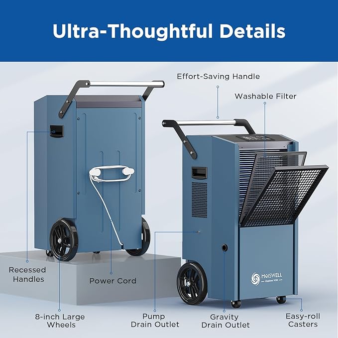 190 Pints Commercial Dehumidifier - Image 8