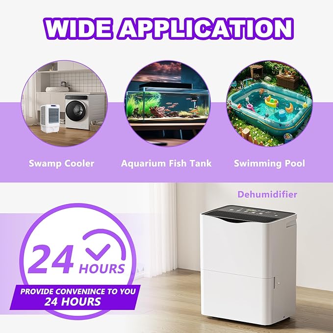 Automaitc MIni Condensate Pump For Dehumidifier, 110V Submersible Water Pump - Image 2