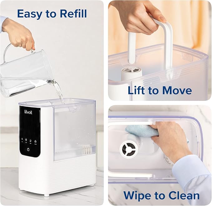 LEVOIT Humidifiers for Bedroom Home, Smart Warm and Cool Mist AirHumidifier for - Image 7