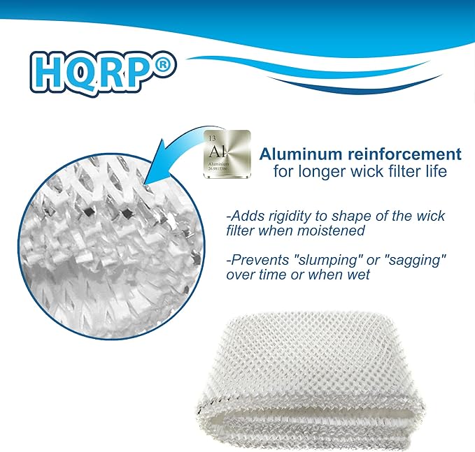 HQRP 2-Pack Wick Filter Compatible - Image 4