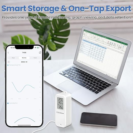 WiFi Refrigerator Thermometer Hygrometer - Image 7