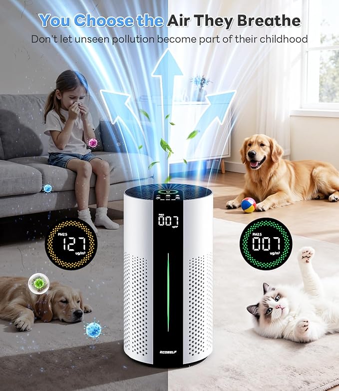 Air Purifiers for Home Large Room up to 1800 Ft², Air Purifiers for Bedroom - Image 7