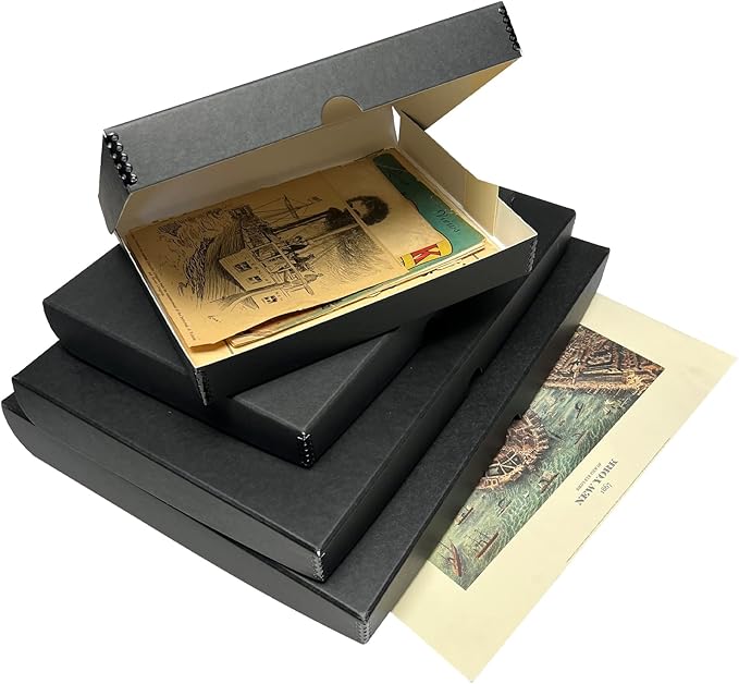 Lineco Folio Storage Box. Archival Clamshell - Image 8