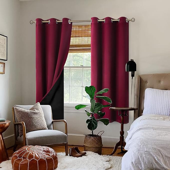 BGment Thermal Insulated 100% Blackout Curtains - Image 2