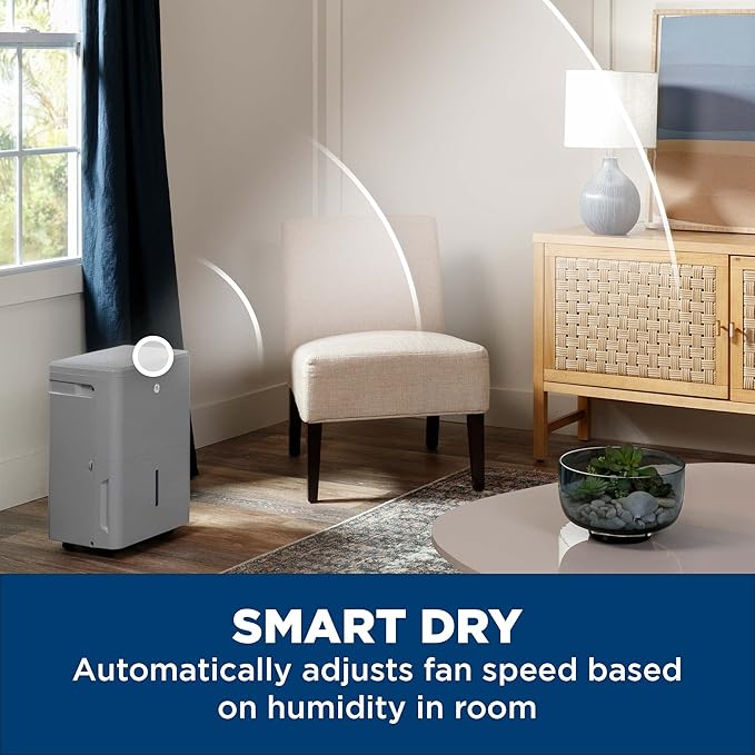 GE Smart Energy Star Portable Dehumidifier w/WiFi - Image 3