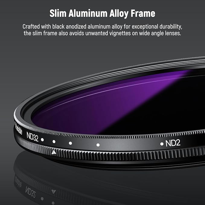 NEEWER 72mm ND2-32 Variable ND Filter - Image 7