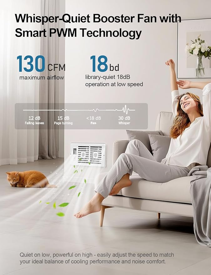 Smart Register Booster Fan - Image 2