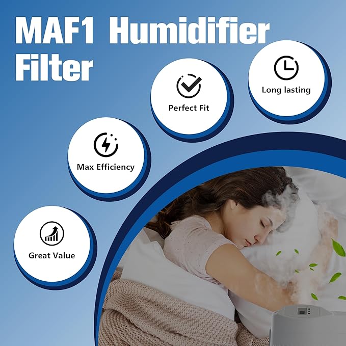 Funmit MAF1 Super Humidifier Wick Filter Replacement - Image 7
